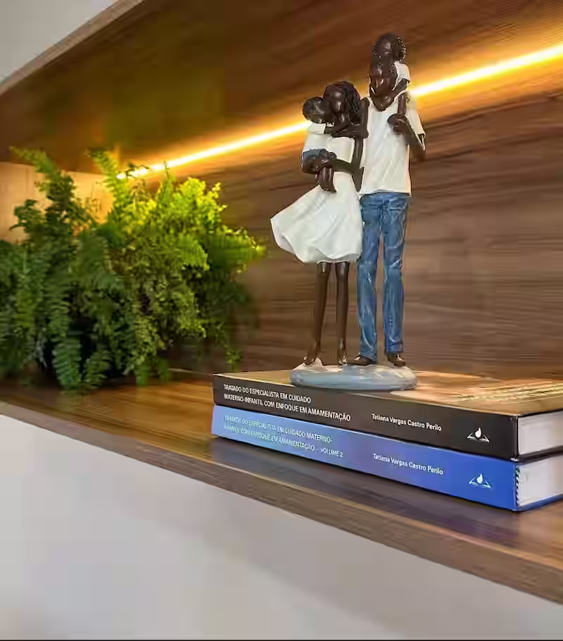 Sala de espera do consultório de fonoaudiologia em Belo Horizonte