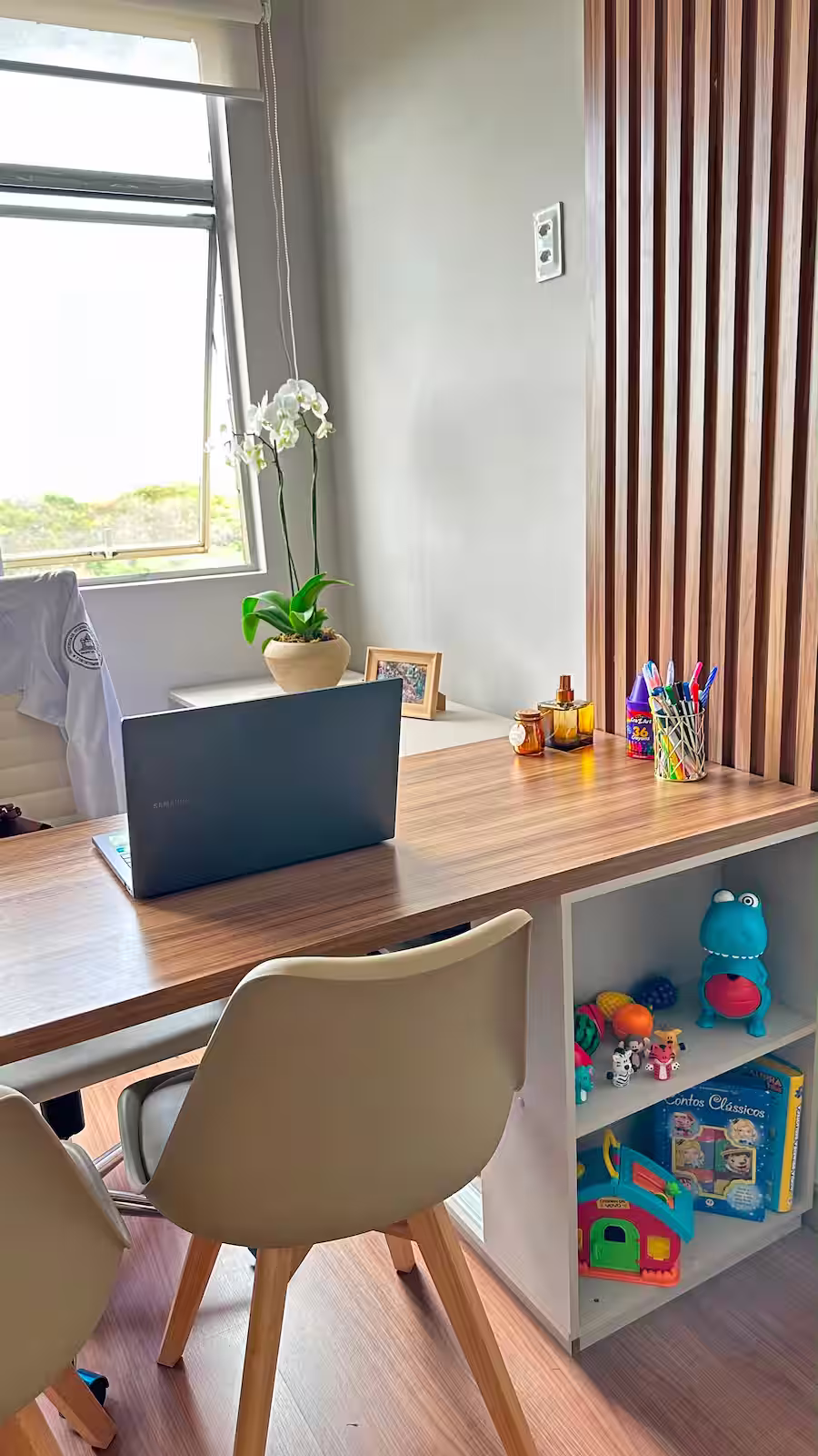 Detalhes do consultório de fonoaudiologia em Belo Horizonte