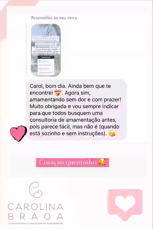 Depoimento real de mãe atendida por Carol Braga , 8